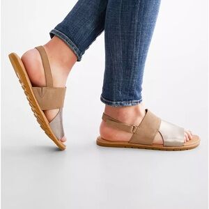 Sorel Ella II Slingback Sandals GENUINE Leather 297S0